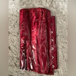 New Red Satin Coset